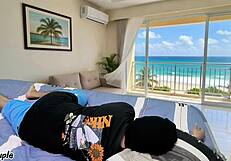 Hey stepmom, alone at the beach house... you really need that stepson cock pounding your wet pussy now?