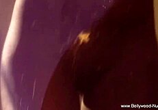 indian brunette teases with erotic nude dance ritual