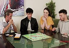 family game night turns free use wild 🎮🍆 stepdad pounds teen pussy 😏