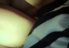 Teen Fucks Big Titted Stepmom - Real Homemade Sex While Groping Her Huge Tits