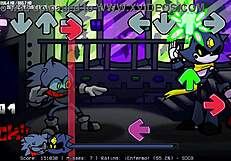 mad furry fucks intensely in epic metal battle vs sonic exe