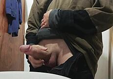 Huge cock bold jerk-off friday explosion