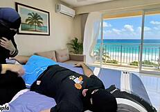 Hey stepmom, alone at the beach house... you really need that stepson cock pounding your wet pussy now?