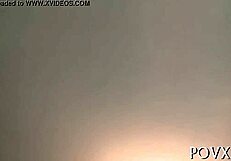 Petite Teen Sucks Cock Deep In POV Then Gets Fucked Hard