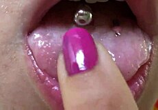 giant hairy clit throbs in extreme close-up orgasm