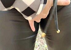 Two Sexy Big Ass Babes Flash Tits And Pussy In Public Park!