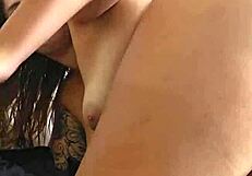 Prostitute flashes huge dildo toys teaching married woman to act slutty exhibitionist