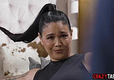 officer penny barber pounds dana vespoli's big tits in office bust?