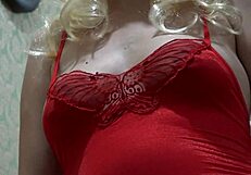 What if a pregnant milf's hairy pussy and beautiful butt soaked nylon pantyhose in a hidden upskirt fetish at home?