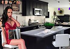 Big cock shemale pounds ass in bold house play monster fuck session