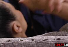 officer penny barber pounds dana vespoli's big tits in office bust?