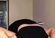 hotwife rides huge cock raw then takes missionary cumshot pounding!