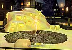 Snow Goddess Kagamine Rin's Big Ass Tits Bare in Nude Mod Project