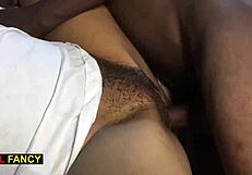 Hot Cutie Devours Massive Black Cock!