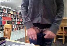Sexy Bookworm Girlfriend Library Webcam Masturbation Session Today Part 2 Ladysextreme