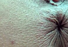 lettywild spreads juicy shaved pussy lips and anus up close wow