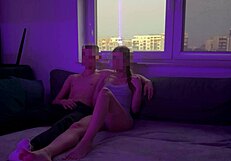 i couldn't resist fucking my horny girlfriend during the movie
