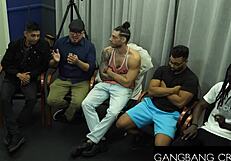 damn lucia rossi that inked body takes gangbang creampies like a champ