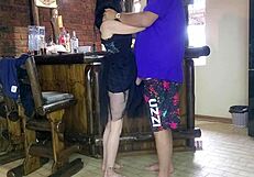 two friends take turns pounding wednesday adams tight pussy