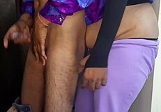 Pooja bhabhi so horny she gets fucked hard by small devar's cock