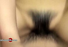 peek into uncensored jav with her voluptuous curvy hairy fat pussy