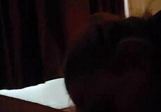 innocent wife teases with bedroom handjob confessions while stroking big cock