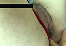 dude check my girlfriend's wet vagina sucking my cock till she squirts
