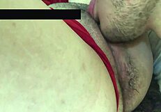 dude check my girlfriend's wet vagina sucking my cock till she squirts