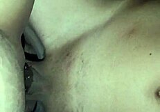 wanna see cute teen squirt huge after morning sex and massive cumload inside?