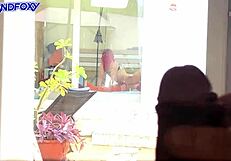 i'm stroking hard spying neighbors lesbian sex and cumming on their asses