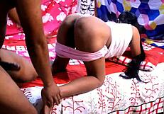 indian bhabhi gets chudai from hubby n bf shaking big ass juicy pussy