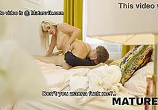 mature wife feeds cheating obsession in hotel