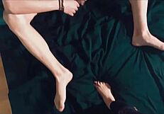 pov russian mature in stockings sucks cock deep