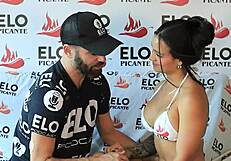 Colombian Cute Big Ass Natural Tits Fuck Doll Lorena Pre-Spicy Interview
