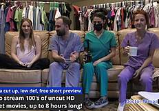 dr tampa teases nova maverick's pussy with ultrasound backstage fun