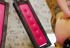 these four goth girls dominate him completely turning him into their personal toilet slave