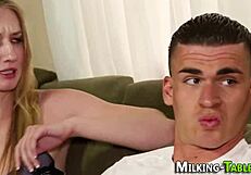 Wam Masseuse Delivers Explosive Facial Cumshot