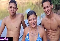 damn tigresa, two huge cocks stretch your ass with mia