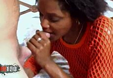French Ebony Shania's Bedroom Passion Ignites with Terry