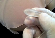 Doctor Performs Anal Suppository Check Then Widens Ass with Dildo