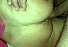 Stepbrother Fucks Stepsister's Big Tits and Tight Pussy in Bedroom Creampie