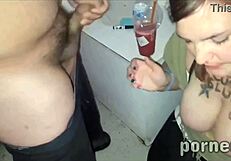 11 strangers unload cum in nasty bitch slushie!