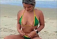 wanna see my big ass gape wide while i rub my horny pussy outdoors?
