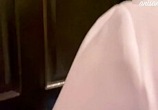hotel fuck with friend's fat wife anal creampie lick ass shaking huge tits