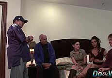watching my housewife wife creampied hard by lesbian porn stud