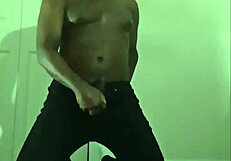 Solo Masturbation Leads to Intense Cum Release
