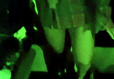 A sensual naughty photoshoot unfolds backstage in the swingers house with blowjobs and group play