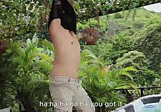Lucky Dilan Clavijo Strips and Fucks Two Milfs' Wet Pussies Doggy Cowgirl Deepthroat Style