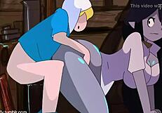 Finn Blanco rams ebony Latina Marceline in gothic anal assfucking frenzy