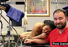 so you're stroking without daddy watching raya nguyen's shaved pussy play?